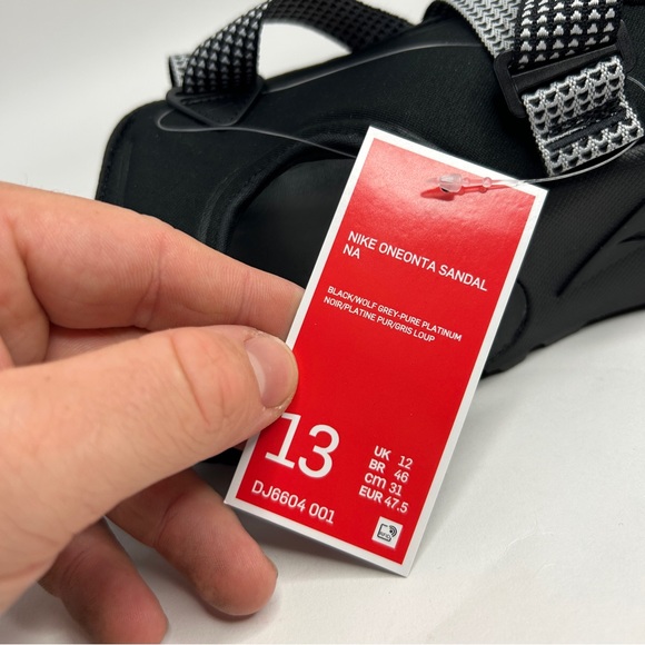 Nike Oneonta Sandal “Black White/Panda” 2023 - Picture 5 of 5